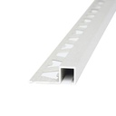 ALUMINIO QUADRA 12x10mm x 2,5m ARENA STONE