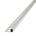 ALUMINIO QUADRA 12x10mm x 2,5m MARFIL STONE