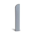 ALUMINIO TERMINAL APOLO DERECHO 70mm CROMO MATE