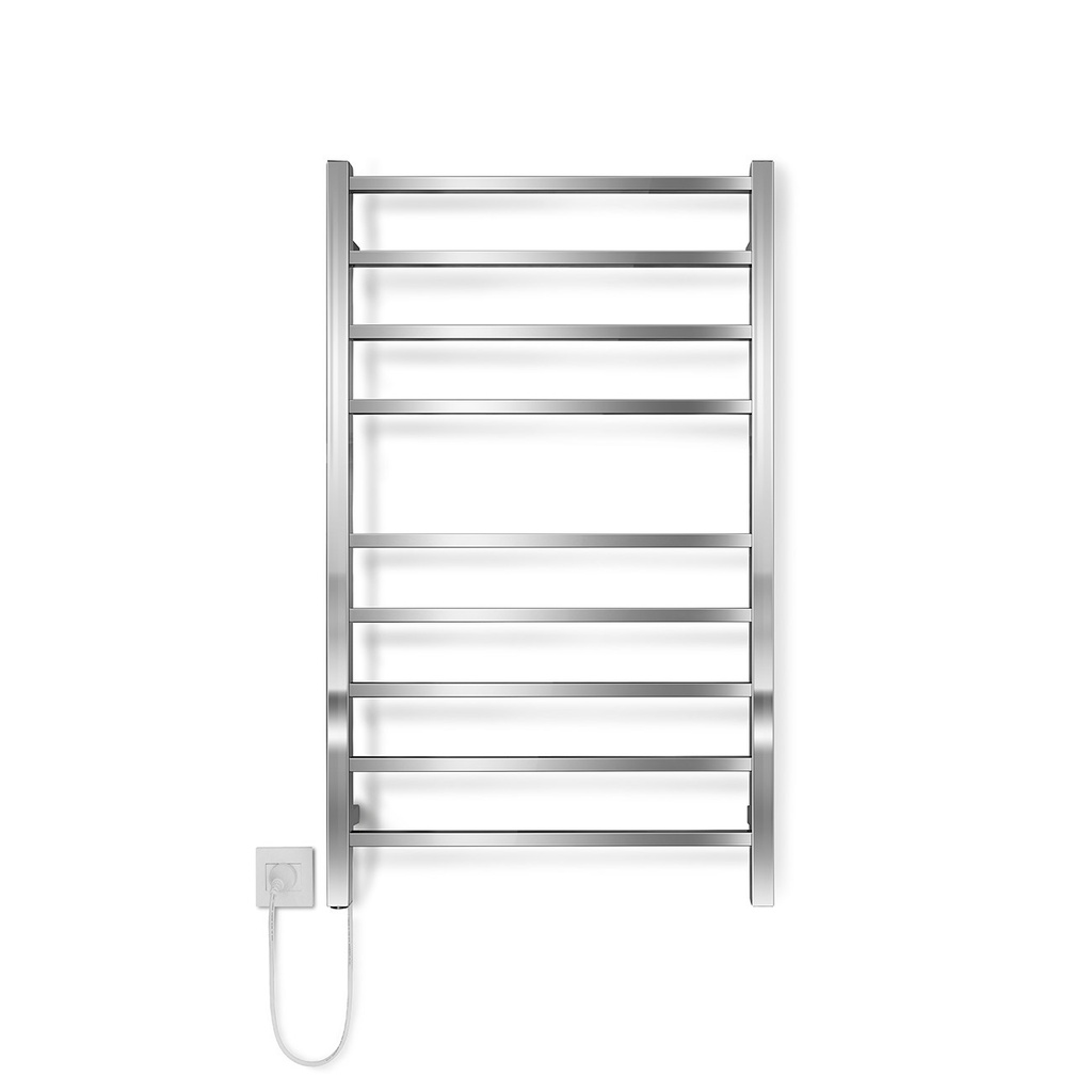 TOALLERO ELÉC. CUBIC PLUS 100x60x8cm ACERO BRI