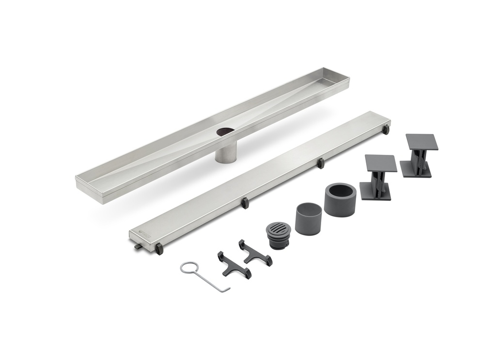 DESAGÜE LINEAL 2 EN 1 MATE 70 cm