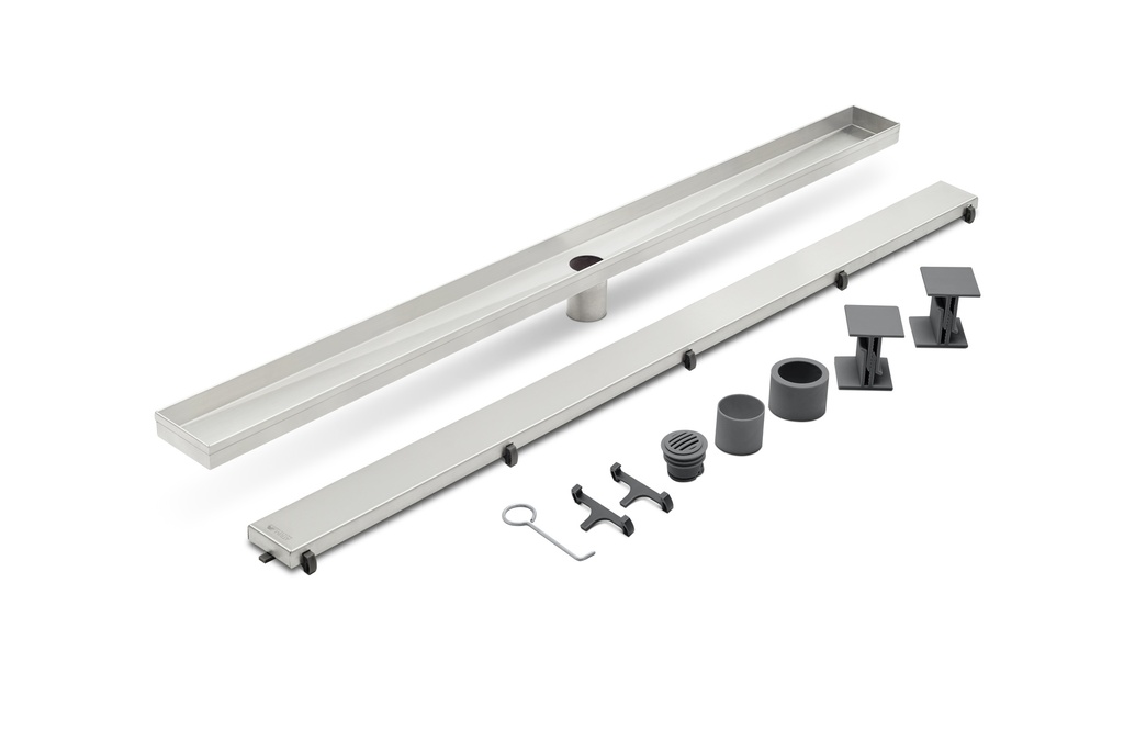 DESAGÜE LINEAL 2 EN 1 MATE 90 cm