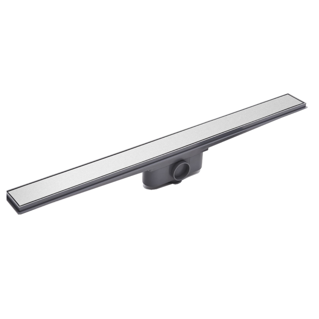 DESAGÜE LINEAL RIO ABS + ACERO INOX SERIE CLÁSICO MATE SIN ADAPTADOR - 60cm/ 24´