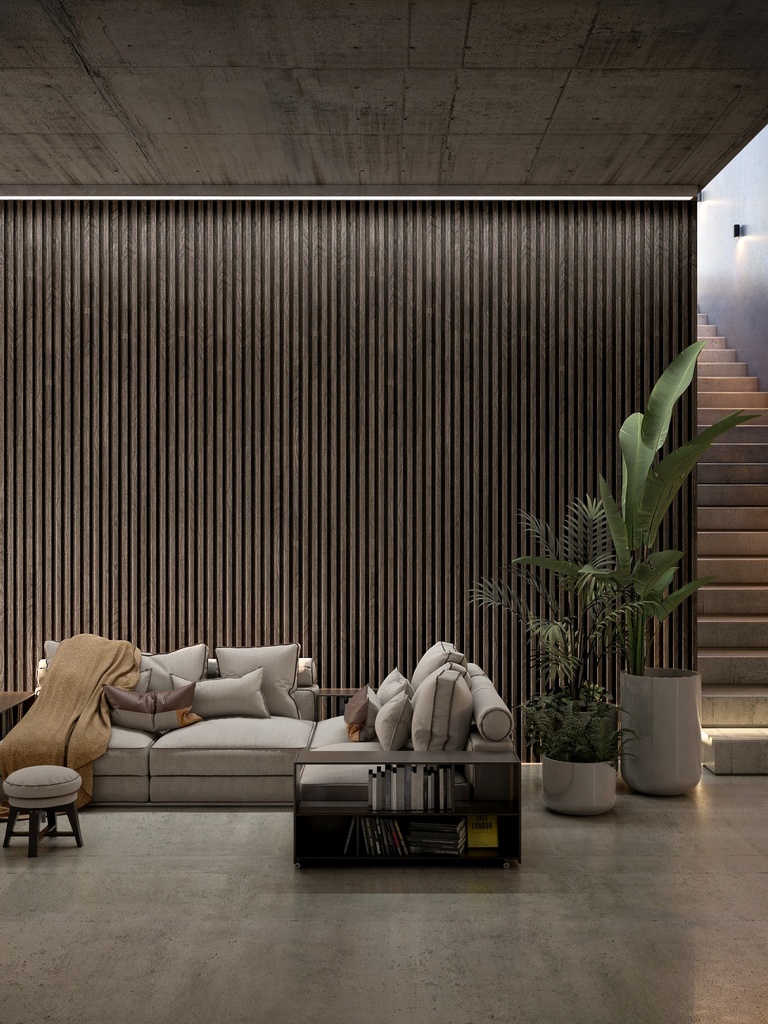 Revestimiento Wall Panel Atrim Epsilon Nogal 12x21mmx2.75m