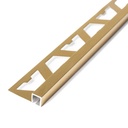 ACERO INOX. TERM. CUADR. 7 x 7mm  x 2,5m ORO ESM