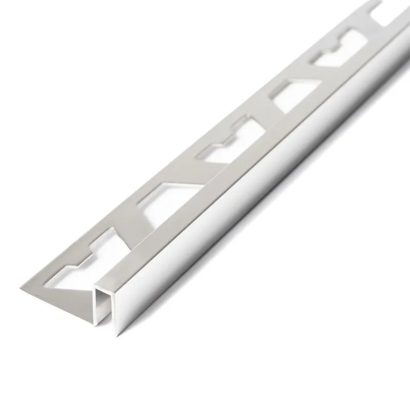 ACERO INOX. TERM. CUADR. 10 x 5 mm  x 5mm x 2,5m BRILL