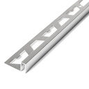 ACERO INOX. TERM. CUADR. 10 x 5 mm  x 5mm x 2,5m ESM