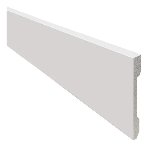 EPSILON ZÓCALO PLANO 100MM X 2,44M BLANCO MATE