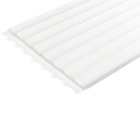 Revestimiento Wallpanel Roller Epsilon Blanco  25cm x 13mm x 2,75m